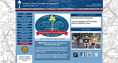 Desktop Screenshot of laurelchamber.com